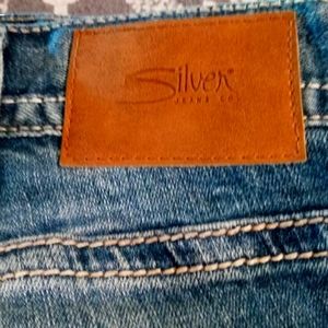 Men's Silver Jeans